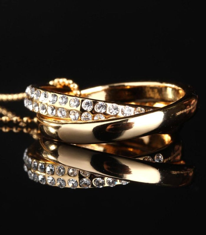 joia ouro prata diamenta anel