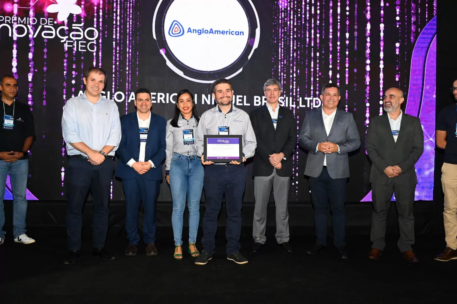 Cerimônia de premiação do Prêmio de Inovação Fieg