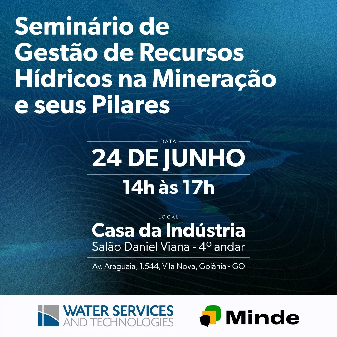 seminário de gestão de recursos hídricos na mineração e seus pilares